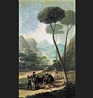 The Fall La Caida by Francisco de Goya